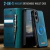 Für Samsung Galaxy S25 Edge Case CASEME C49 Magnetisches Case RFID-blockierend Abnehmbares Portemonnaie Leder Handyhülle