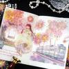 Ins Style Firework Series Pet Flat Sticker For Journal Diy Decoration