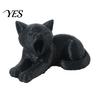 Realistic Texture Cat Art 3D Printed Ornament, Plush Figurines, Black Figurine White Cute Healing Sculpture, for Desk Car Bookshelf Decor Versatile