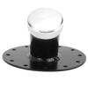 Collo di riempimento serbatoio carburante a 45 gradi con base in acciaio a 12 bulloni Tappo in alluminio Diametro interno 1,5 pollici