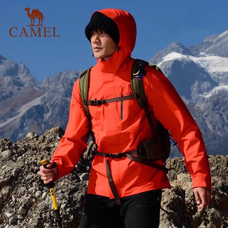 Camel Men's 3514 Series Waterproof Hardshell Hiking Jacket A15BA45075