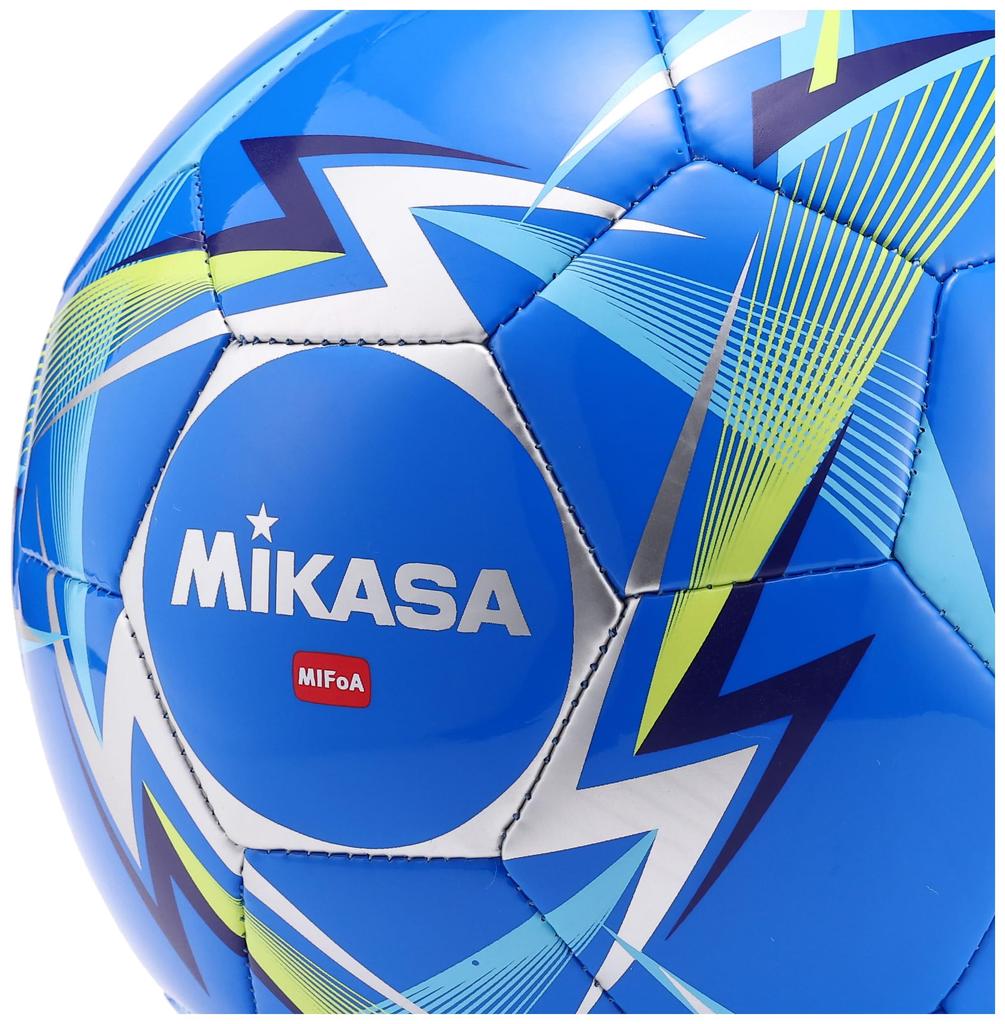 MIKASA MIFoA Soccer Size for Elementary School and Younger F3AZ Recommended Internal Pressure Ball, 3, Children, Blue, D-LBL, 0.490 (kgf/cm²)