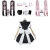 Nekopara Chocola Vanilla Cat Maid Dress Cosplay Costume Wig Breathable Exquisite Workmanship