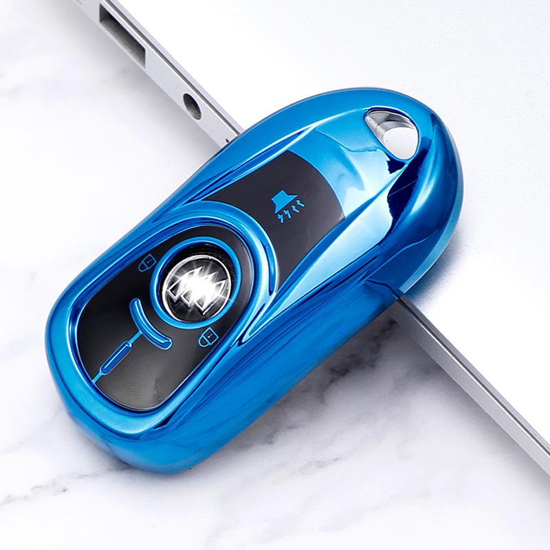 TPU Key Case for Buick New Envision, Regal, LaCrosse, GL6 - Durable Key Protection Shell Set