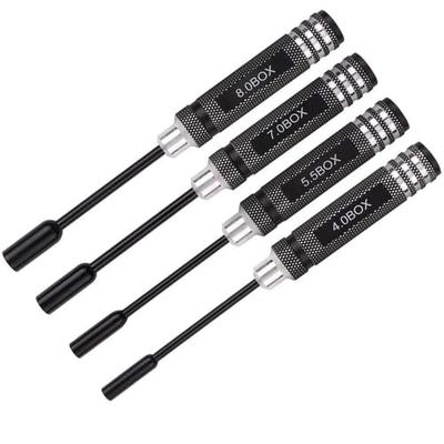 YIFAGOHY Nut Driver Set, Model Hex Socket Nut Driver for Model Airplane Repair