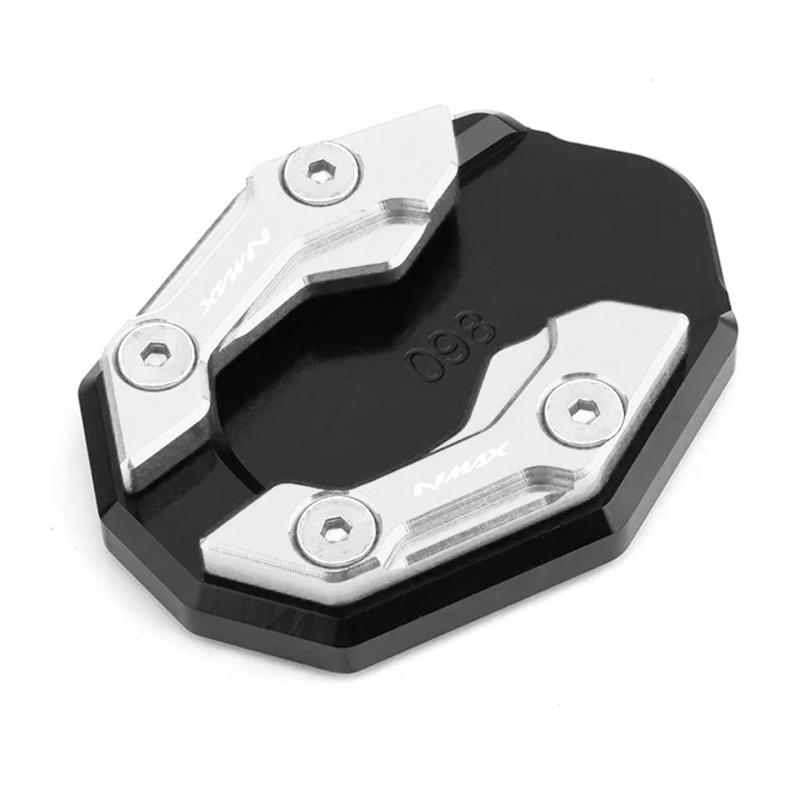 2025 Fit For YAMAHA NMAX155 NMAX125 NMAX 125 155 2017-2025 2025 Motorcycle CNC Side Stand Enlarger Kickstand Enlarge Plate Pad
