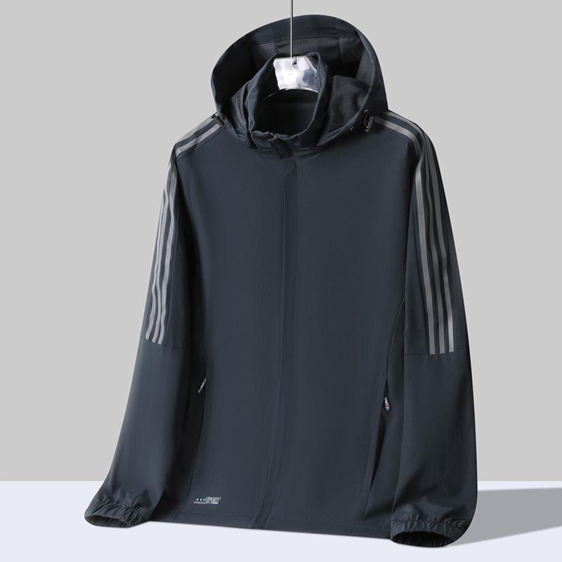 

Подростковая водонепроницаемая ветровка с капюшоном: Легкая альпинистская куртка для весны/осени 4XL