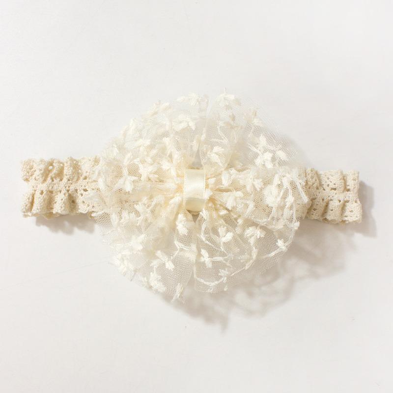 Dünne Kinderhaaraccessoires, neues Spitzen-Schleifen-Baby-Stirnband, niedliches Baby-Kopfschmuck-Stirnband.