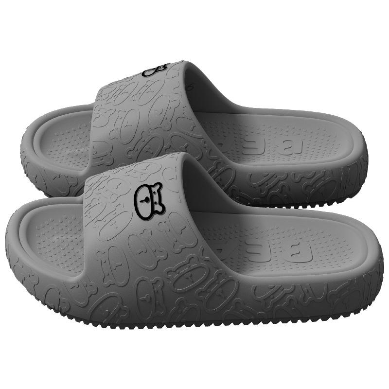2025 New Style Boys' Summer Indoor Bathroom Slippers – Parent-Child Cool Slippers for Kids and Men