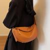 Fashionable Retro New Leather Bag, Women's Dumpling Bag, Shoulder Bags, Crossbody Bags, Trendy and Versatile Soft Leather Bag