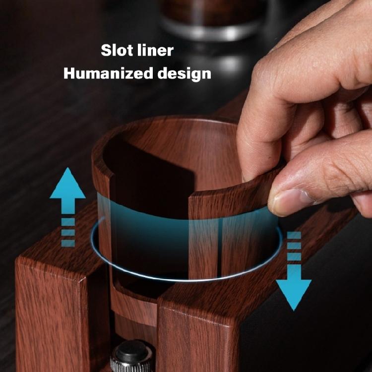 Coffee Tamper Station Coffee Portafilter Holder Tamping Station Coffee Portafilter Organizers Plastic Texture for Coffee