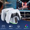 ELUTENG PS5 Controller Charging Charges Two Controllers Simply Place the Controller on the Stand to Features a GB Indicator Includes a Japanese