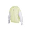 Sportswear Icon Clash Embroidered Logo Colorblock Pullover Hoodie Women Hoodie Ice-Green Yellow DD5053-303