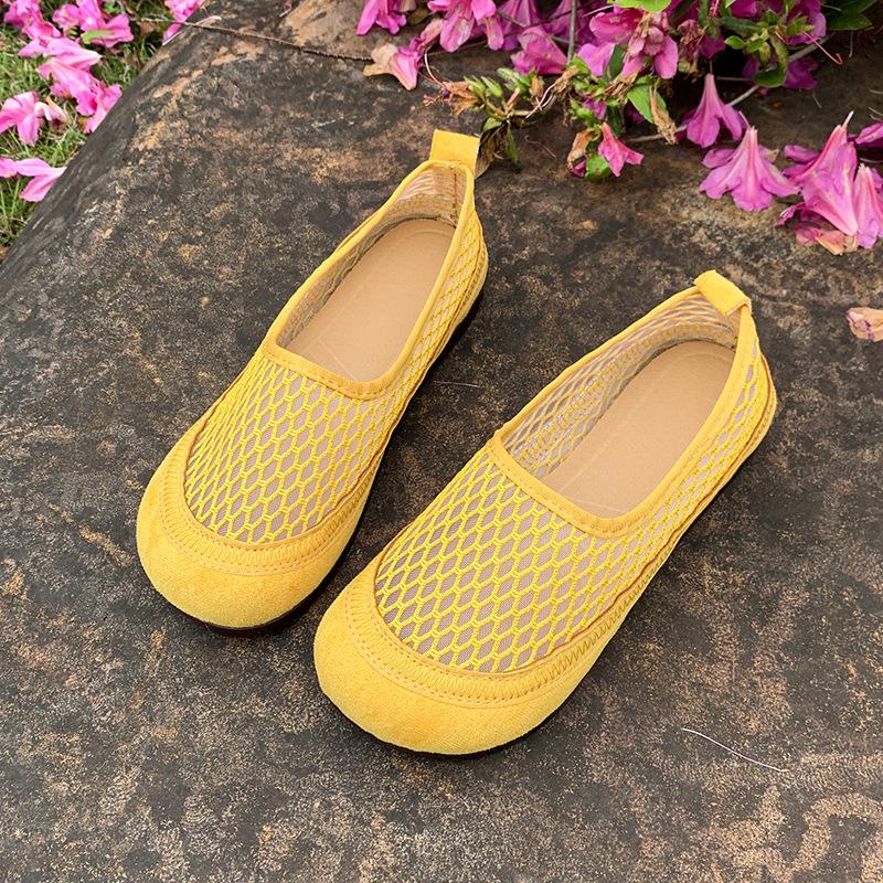 Fashion Versatile Platform Boken Shoes 2025 Spring New Temperament Women's Shoes Retro Heightening Soft Sole Casual Single Shoes