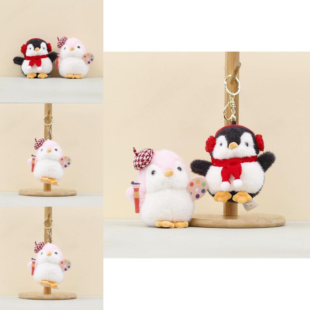 Penguin Plush Keychain With Pp Cotton Filling For Kids And Teens