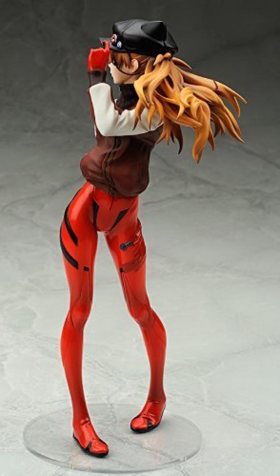 EVA GLOBAL Limited Reprint Evangelion New Theatrical Q Shikinami Asuka Langley Jersey Completed Figure [Limited Sale] Version Ver. 1/7