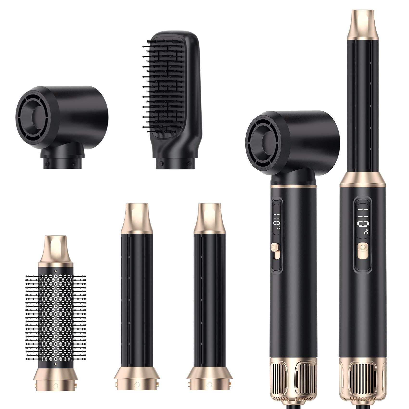 

Display Five in One High-power Straightener Hair Dryer British 240V чёрный