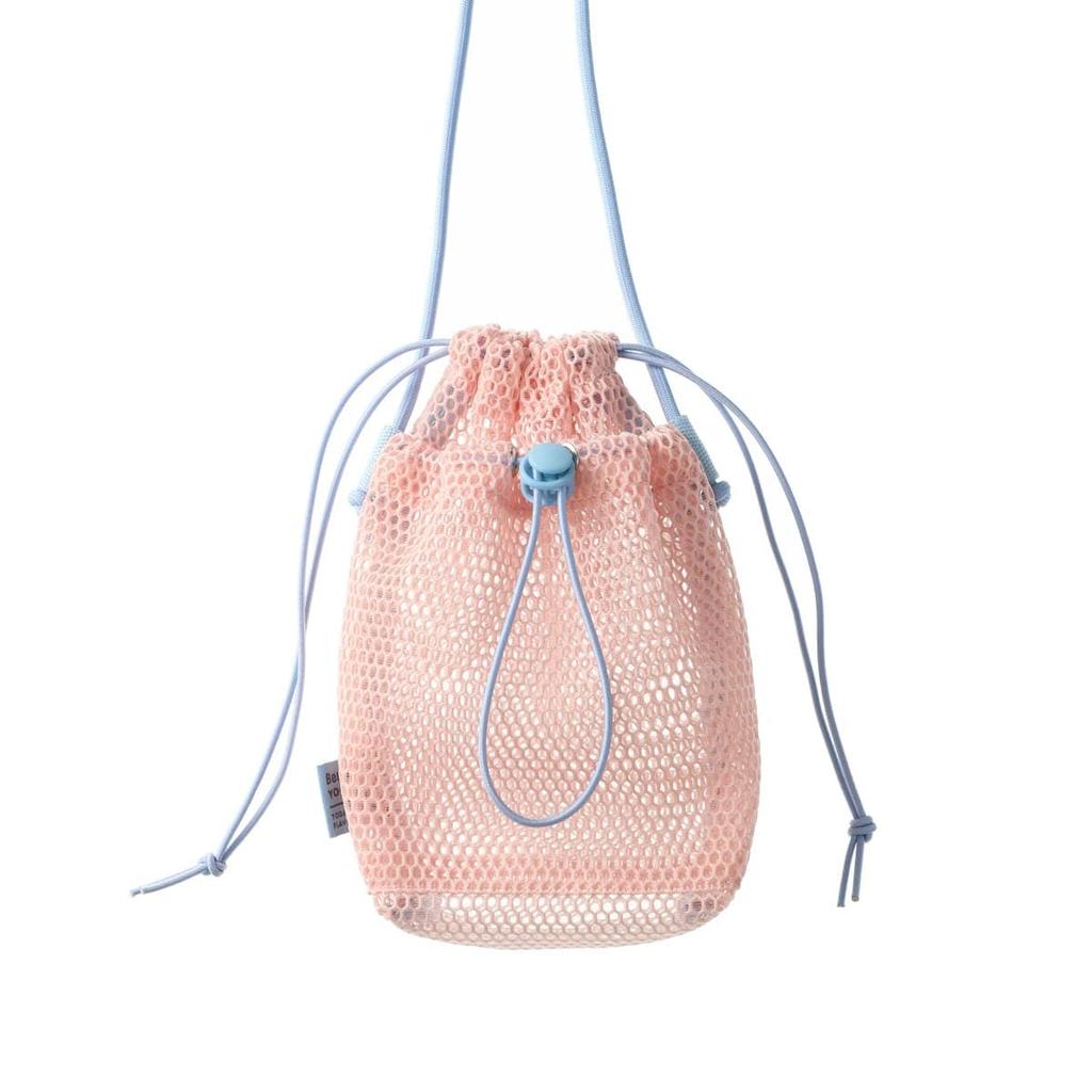 Shoulder Pouch Mesh Collection Berry Yogurt MSH-PO21-PK