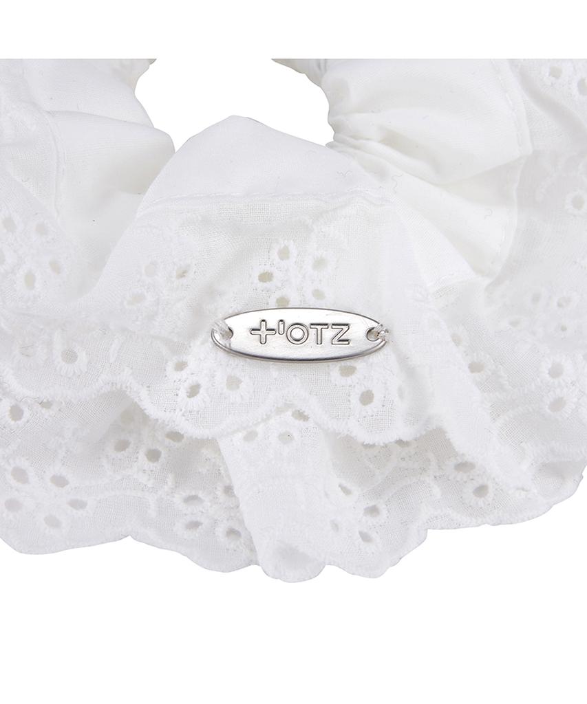 Otz Lace Scrunchie White Oz62Ga210W