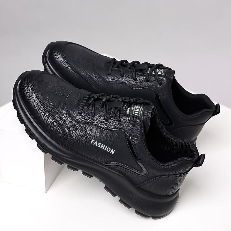 Men's shoes spring new men's lightweight platform casual sports shoes fashion running shoes trend a piece