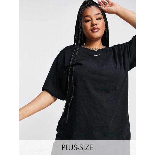 

Черная футболка бойфренда Nike Plus Essentials