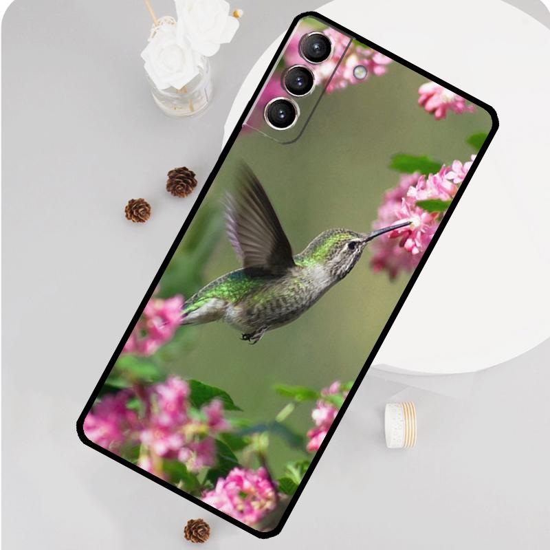 Hummingbird Phone Case For Samsung Galaxy S24 S26 Ultra S20 S21 S22 S23 S25 Plus S10 S25 FE Funda Cover