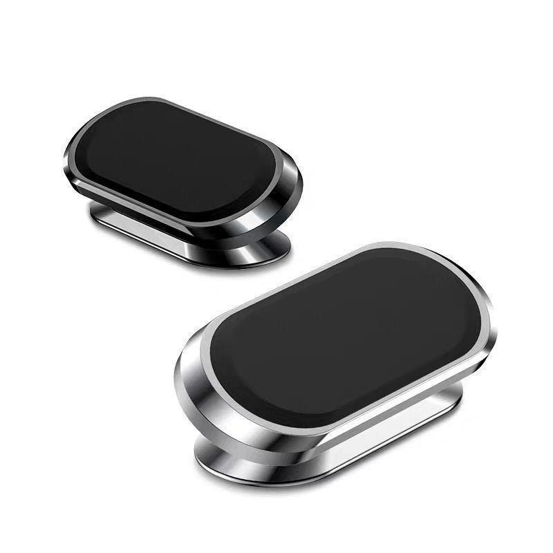 360° Rotating Metal Car Phone Holder with Strong Magnetic Grip
