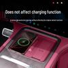 Nio ES8 Center Console Wireless Charger and Cup Holder Silicone Storage Box for 26 Models