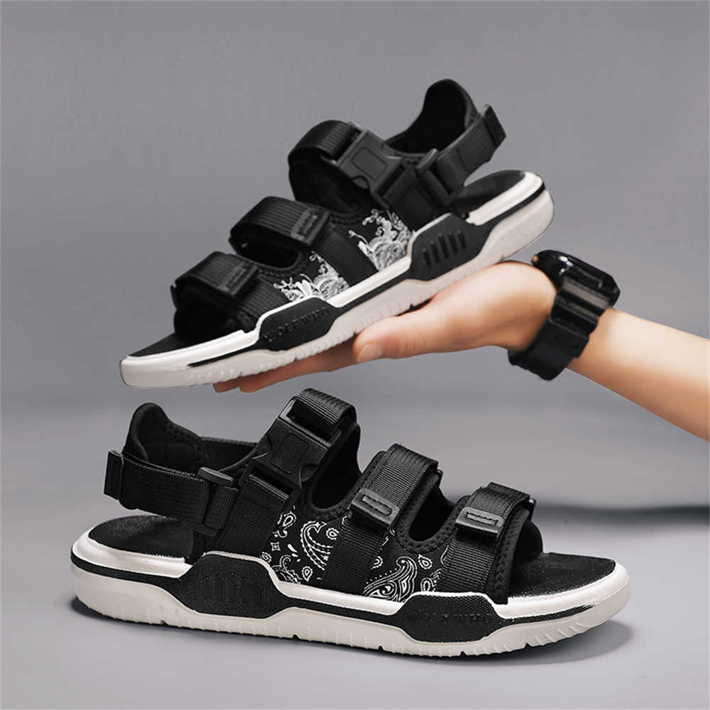 Fashion Ventilation Size 41 Black Tennis Shoes Fashion Men's Sandal Soft Sole Slippers Sneakers Sport Resell Model Deals