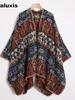 Card Salt Lake Tourism Oversized Fringe Shawl Women's Ethnic Style Thick Blanket