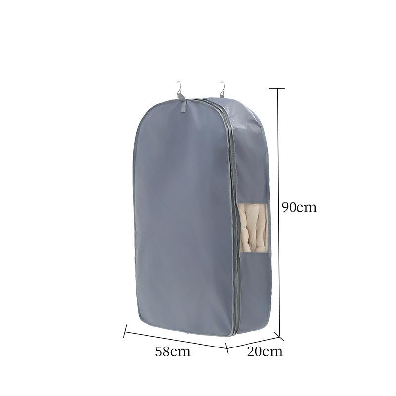 Hanging Dust Proof Garment Bag for Suits Coats Jackets Home Wardrobe Protection Water Resistant Clothes Cover Multi Functional Clothes Protector 58x20x90cm 990₽