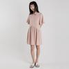 Wimzi Mind Blossom Short-Sleeve Shirt Dress Pink