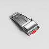 1PC 18MM 18MM 20MM Stainless Steel Double Push Button Clasp Buckle for Watch Strap Band Deployment Fold Buckle