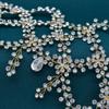 Handmade Rhinestone Bridal Forehead Chain Headband - Elegant Updo Accessory