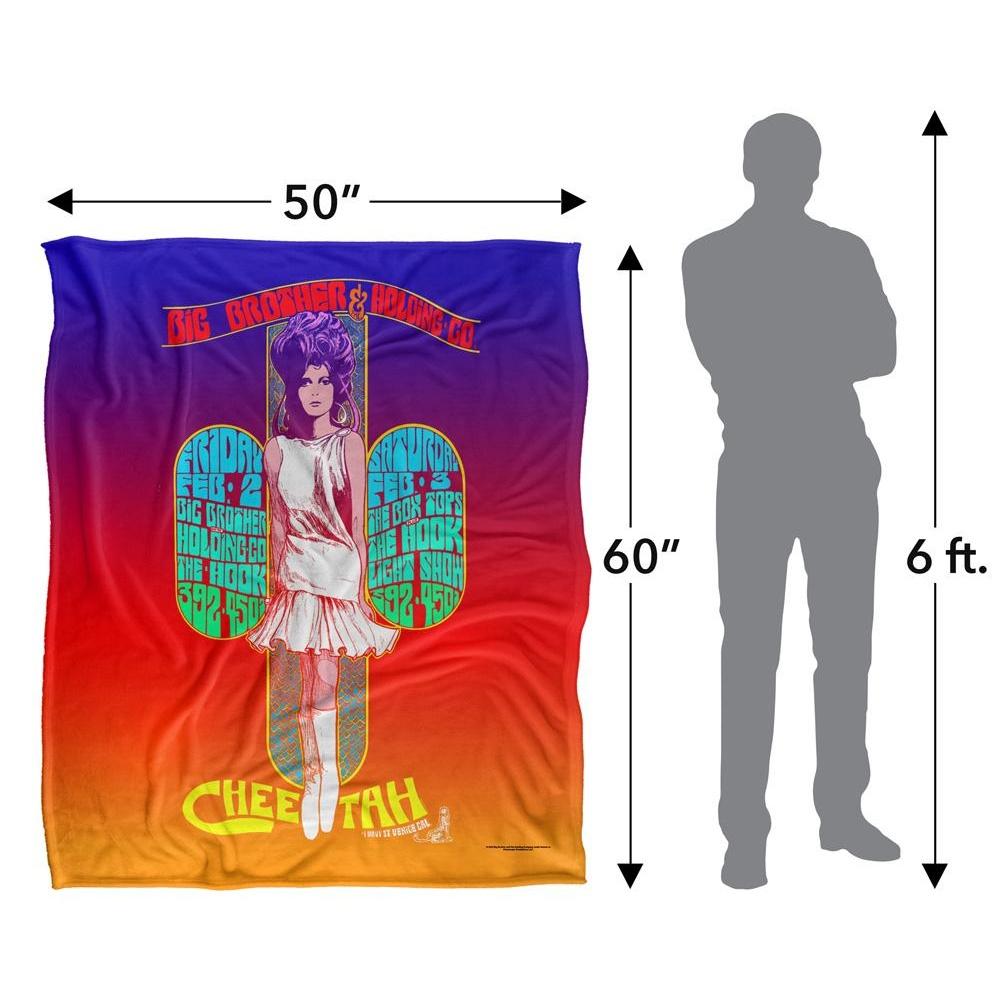 Big Brother And The Holding Company Silky Poster Supersoft Blanket