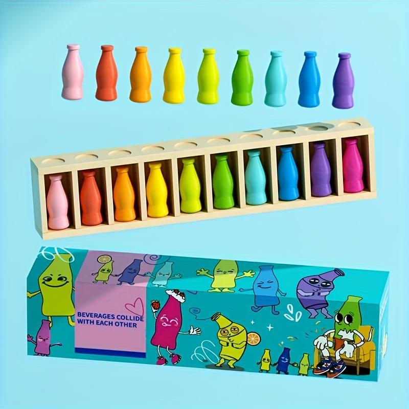 Farbzuordnungs-Memory-Spiel - Familienparty-Brettspiel für Kinder/Erwachsene, Weihnachts-/Halloween-/Valentinstagsgeschenke