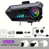 Y10 Wireless Bluetooth Motorcycle Helmet Headset