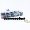 115pcs/box Round Shape Plastic Safety Screw Eyes 3 Sizes Doll Bear Toys  For Toys