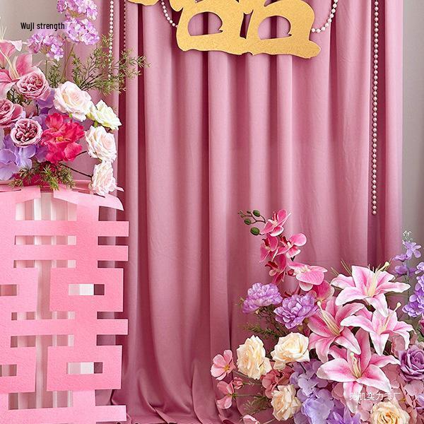 Romantic Wedding Aisle & Table Flower Arrangement: Floral Art Bouquet and Ornaments