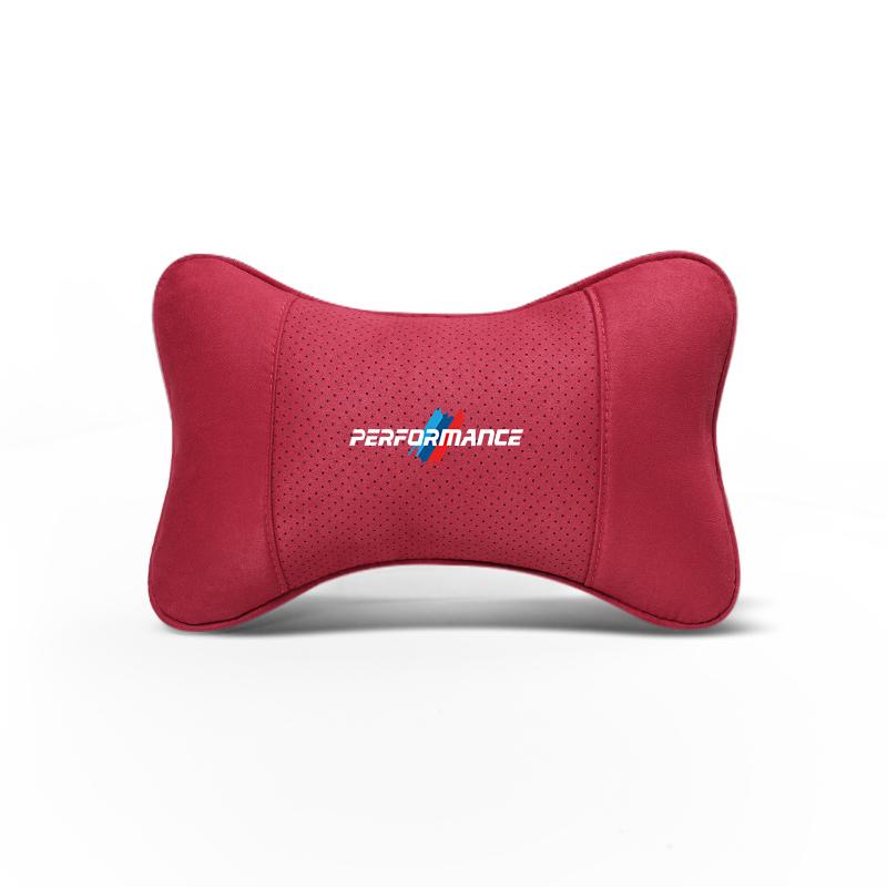 1pcs Car Headrest with Soft Suede Upholstery Valve Cap For BMW X1 X2 X3 X5 X4 X6 X7 iX3 F20 F10 F07 E70 E46 E90 E92 E60 E39
