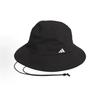 Adidas Unisex Recycled Polyester Bucket Hat, UPF50+ Wide Brim Windproof Drawstring Outdoor Fishing Sun Hat KR2592