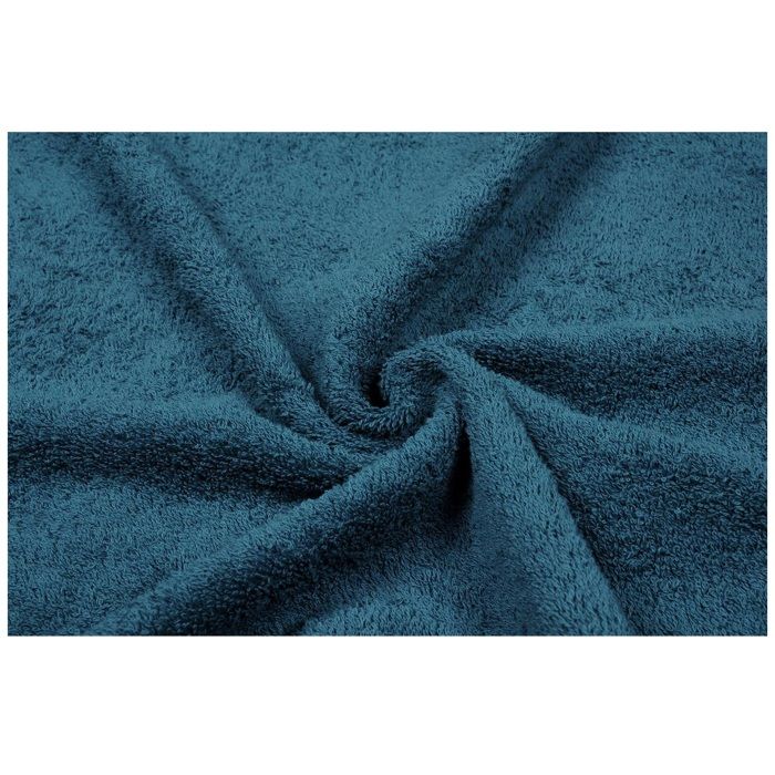Serviette de toilette invite 50 x 90 cm Laguna Bleu petrole