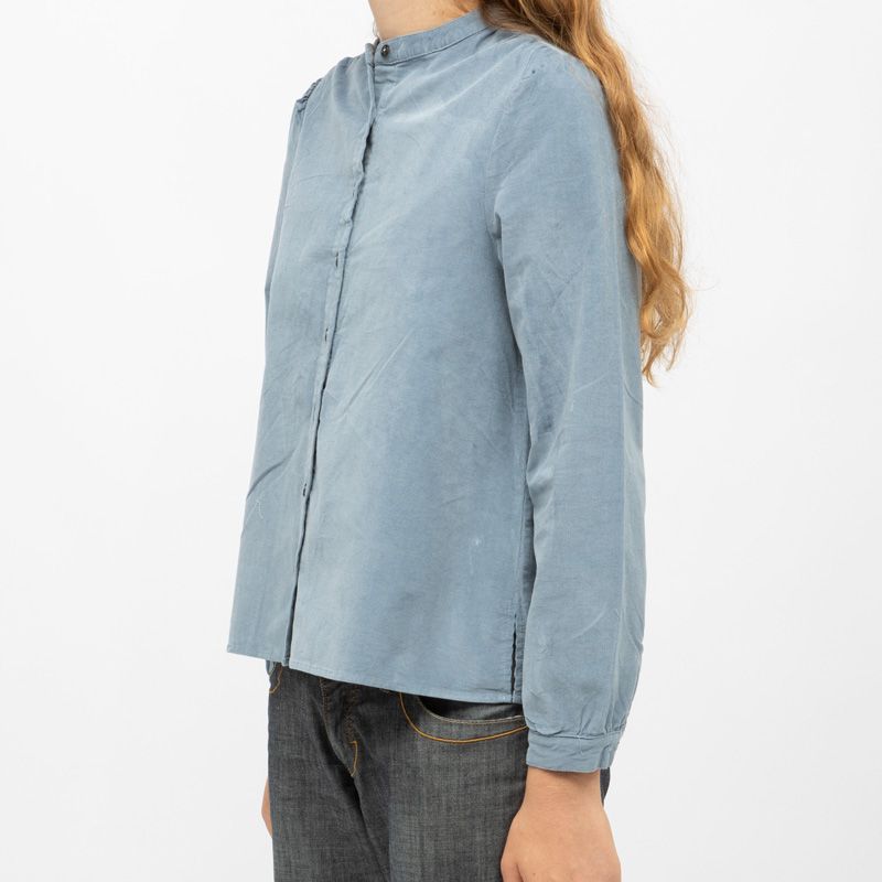 Blouse velours col mao blondie Femme LA PETITE ETOILE