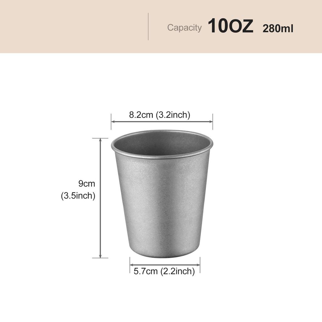 Food Grade Retro Series Imitation Old Single-Layer Cup Water Cup Tea Cup Coffee Cup Diamond Pattern South East Asia Japan And South Korea Best-Selling