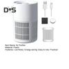 Small Air Purifier Wide Coverage Range Energy-saving Low Noise Activated Carbon Filter Compact Air Cleaner Odor Remover