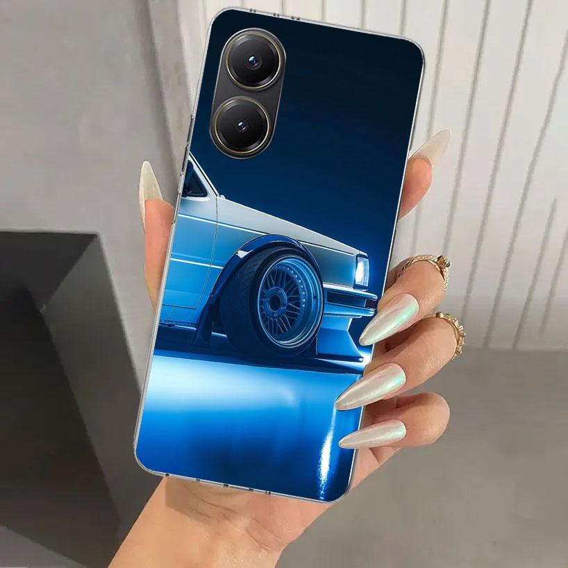 Cool MK4 MK5 Golf Car Phone Case for Xiaomi Poco X5 X6 X7 Pro F7 Ultra M7 Redmi 15 15C 13 13C 12 12C 10 10A 10C 9 9A 9C 9T Shell