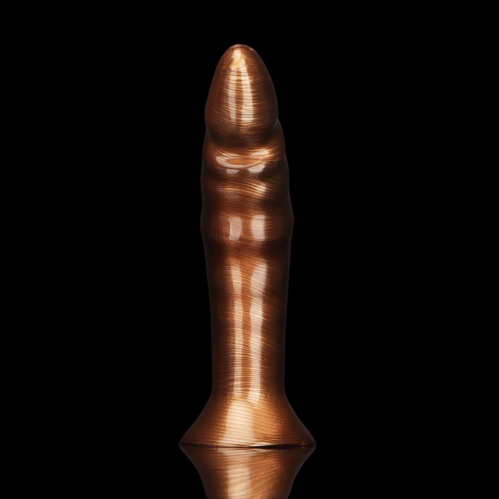 Mixed Color Curved Head Dildo Large Size Butt Plug Anal Dilator Masturbator Sex Toy 18+ Realistic Penis Big Dick
