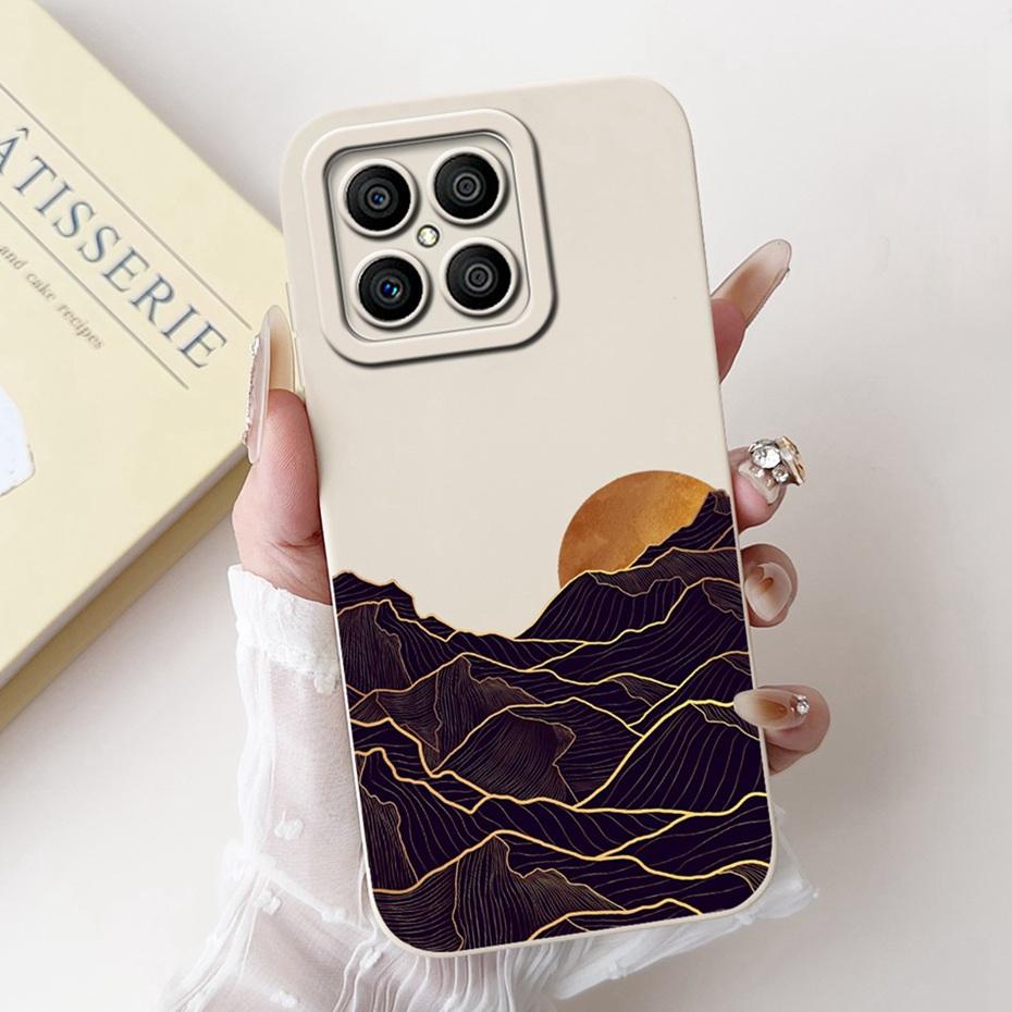 Lens Protective Case For Honor X8 TFY-LX1 TFY-LX2 TFY-LX3 Fashion Painted Soft Silicone Cover For HonorX8 X 8 4G Phone Cases