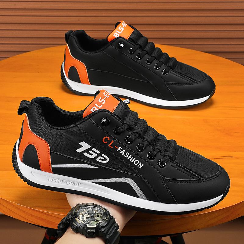 

Forrest Gump men s shoes autumn versatile casual white shoes men s fashion sports running deodorant soft-soled dad shoes trendy shoes 44 чорний