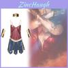 Costume da Cosplay di Wonder Woman Con Pelle PU Gioco di Ruolo Fantasy Abbigliamento di Halloween
